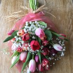 ####Mixed Tulip seasonal spray £30 