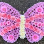 ####large pink butterfly £125